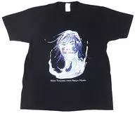 谷山紀章×pet コラボTシャツA ブラック Mサイズ 「谷山紀章の明日もがんばります!」 ヴィレッジヴァンガード限定コラボグッズ