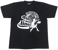 May'n T-Shirt Black M Size "May'n Road to 10th Anniversary Japan & World Tour 2014-2015 『 dots and lines 』" A / B date limited goods