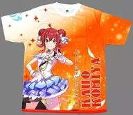 小宮果穂(2ndLIVE ver.) 公式フルグラフィックTシャツ オレンジ XLサイズ 「THE IDOLM＠STER SHINY COLORS 2ndLIVE STEP INTO THE SUNSET SKY」