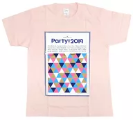 Ushiwaka Minato T-Shirt Pink M Size "DREAM! ing-dreaming! - Party! 2019"