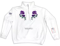 Osaka SOGO OSAKA Half zip sweat shirts white free size "Eidish Seven ×LEGENDA"