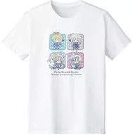 集合 ver.B Design produced by Sanrio Ani-Art Tシャツ ホワイト メンズ XLサイズ 「Fate/Grand Order×サンリオ」