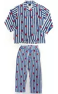 TATA(ブイ) パジャマセット ネイビー×ホワイト Lサイズ 「BT21×HUNT Innerwear」