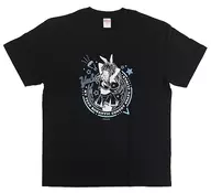 雪ノ下雪乃(チアバニーver.) Tシャツ ブラック フリーサイズ 「やはり俺の青春ラブコメはまちがっている。完×ドン・キホーテ」