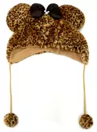 Minnie Mouse (Leopard Pattern / Brown) Fan Cap (Cap) "Disney" Tokyo Disney Resort Only