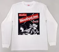 BlooDye Long Sleeve T-Shirt White L Size "BlooDye 1st TOUR 『 BlooDyeLine 』 ~ Beginning to dye somewhere in Zepp. ~"