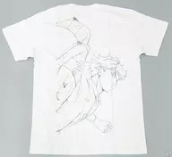 Toru Oikawa Full-Color T-Shirt White Men's Medium Size 「 Haikyu! Art Exhibition Final Set 」