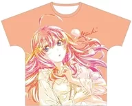 中野五月 Ani-Art フルグラフィックTシャツ vol.2 オレンジ ユニセックスLサイズ 「五等分の花嫁」