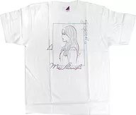 NOGIZAKA46 T-Shirt White M Size "NOGIZAKA46 Mai Shiraishi Graduation Concert ~ Always beside you ~"