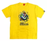 Super Mario World T-shirt amarillo XL size "Super Mario Bros. 3 5 th anniversary" Nintendo Tokyo Goods