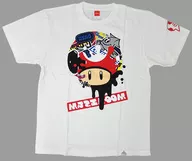 Super Mushroom Festival T-Shirt White L Size "Splatoon2 x SUPER MARIO BROS. 3 5th Anniversary Festival" Nintendo Tokyo Goods