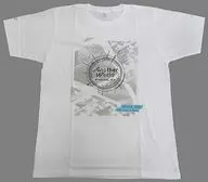 Logo (WHITE GRAVITY VER.) T-shirt white M size "Utano Prince Sama ♪ Another World ～ WHITE & BLACK ～"