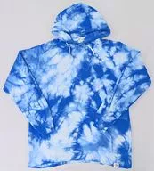 Japan Mukozaka 46 DASADA Tie-Dye Hoodie Sky Blue M Size "DASADA 2020 Fall & Winter Collection"