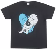 & 6 allein T-Shirt Black M Size "AGF2017 Fan Meeting!"