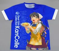 Large Admiral Fried Rice T-admiral fried rice t-Shirt Blue Free Size "Kantai Collection - KanColle - x Lawson" Chinjufu Summer Festival 2017 Campaign Limited
