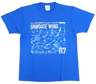 THE IDOLM@STER SHINY COLORS GR @ DATE WING 07 T-Shirt Blue M Size "idol Master Shiny Colors"