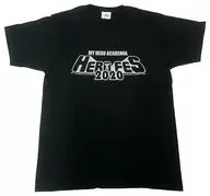 イベントロゴ Tシャツ ブラック 「僕のヒーローアカデミア HERO FES.＜ヒーローフェス＞2020」