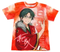 蓮巳敬人 フルグラフィックTシャツ レッド フリーサイズ 「あんさんぶるスターズ!」