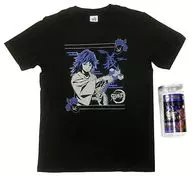 Giyu Tomioka Bottled T-Shirt 2 Black, Free Size "Demon Slayer: Kimetsu no Yaiba"