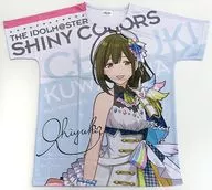 Kuwayama Sensetsu Sunset Sky Passage Ver. Full Color T-Shirt cinza x branco tamanho livre "Idlemaster Shiny Colors"