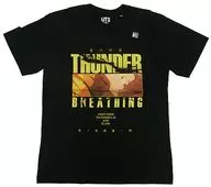 Agatsuma 善逸 Graphic T-Shirt Black XS Size "Demon Slayer: Kimetsu no Yaiba x UNIQLO 2nd Release"