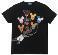 Conjunto (patrón de globo) T-shirt negro tamaño S "Tokio Disney Resort 30 th Anniversary The Happiness Year"