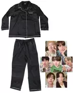 BTS Pajamas Top & Bottoms Set Black "CDBE" Release Commemorative Goods