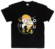 [単品] 鷹倉杏鈴 ライブTシャツ ブラック XLサイズ 「ALcot17周年! キャラクターソングアルバム『Voices』制作企画」 クラウドファンディング投資特典