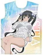 ヘスティア(たてセタ) フルグラフィックTシャツ フルカラー フリーサイズ 「ダンジョンに出会いを求めるのは間違っているだろうかIII」