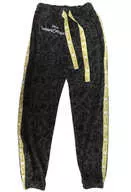 サバナクロー寮 ルームイージーパンツ ブラック Sサイズ 「ディズニー ツイステッドワンダーランド×R4G 第三弾」