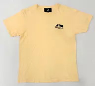牛沢×KANGOL REWARD インフルエンサーコラボ半袖Tシャツ ナチュラル ユニセックスSサイズ