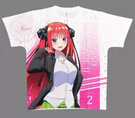 中野二乃 フルグラフィックTシャツ 「五等分の花嫁∬」