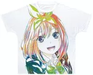 中野四葉 Ani-Art 第3弾 フルグラフィックTシャツ ホワイト ユニセックス Mサイズ 「五等分の花嫁∬」