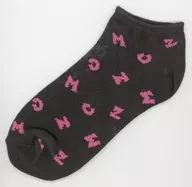 Momoiro Clover Z (boxed) Ankle Socks (one leg) Black Thigh Black 2020-2021 Winter Goods 2020 Winter Thigh Black Gacha Prize