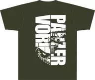 ロゴ Tシャツ カーキグリーン Lサイズ 「ガールズ＆パンツァー最終章」