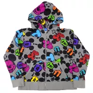 米奇老鼠彩色衛衣灰色男女皆宜M碼東京迪士尼樂園限定