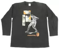 リヴァイ・アッカーマン 俺の目的 長袖Tシャツ ブラック Lサイズ 「進撃の巨人」 完結記念グッズ