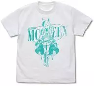 Bull McQueen T-shirt white L size "Umamusume Pretty Derby Season 2"