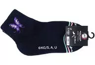 Kocho Shinobu Ankle Socks 23-25cm "Demon Slayer: Kimetsu no Yaiba ×GU"