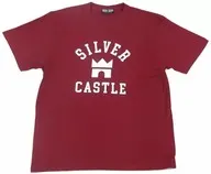 シルバーキャッスル Tシャツ レッド Lサイズ 「疾風!アイアンリーガー」