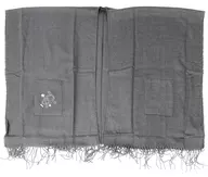 Nyanko-sensei 2-way Poncho Stole Charcoal Grey "Natsume's BOOK of FRIENDS ×earth music & ecology Japan Label"