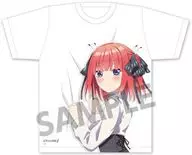 中野二乃(古典ver.)新插圖抱住T恤白色L尺寸