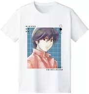 伊角慎一郎 Ani-Art aqua label Tシャツ ホワイト メンズMサイズ 「ヒカルの碁」
