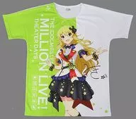 Miki Hoshii Full Color T-Shirt Dream Prelude ver. White Free Size "idol Master MILLION LIVE!"
