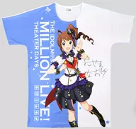Nao Yokoyama Full Color T-Shirt Dream Prelude ver. White Free Size "idol Master MILLION LIVE!"
