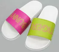 Toropical Peluche de tigre y conejo Buddy Sandals Lime x Pink 24.0 cm (damas) "TIGER and BUNNY x HTML ZERO3"