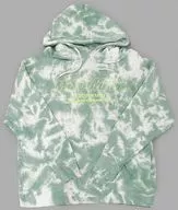 倖田來未 PULLOVER HOODIE -TIE DYE- (プルオーバーパーカー) グリーン×ホワイト Lサイズ 「KODA KUMI 20th ANNIVERSARY TOUR 2020 MY NAME IS…」