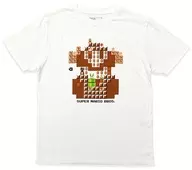 Mario Maker T-Shirt White L Size "Super Mario"