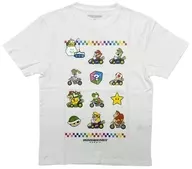 All Star T-Shirt White M Size "Mario Kart"