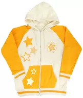 DRAMATIC STARS Double Zipped Parker Bege x Orange M Size "THE IDOLM@STER SideM THANKS ST@RY PARTY!"
